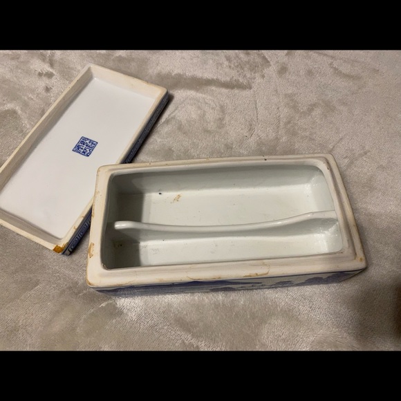 Antique Asian brush box - Picture 3 of 3